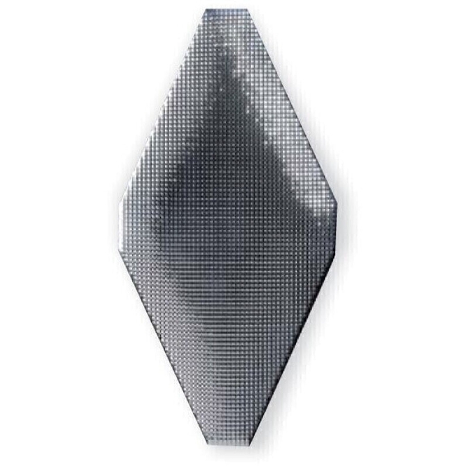 ADNE8094 ROMBO ACOLCHADO MICRO PLATA