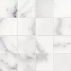 BLANC MAT 6MM MOS 7,5X7,5