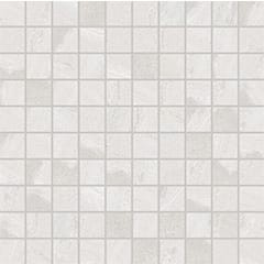 BURL WHITE GLOSSY MOSAICO 3X3