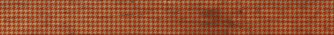 WARM CREAM PIED DE POULE RED NAT 20X90