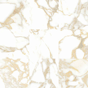 Mosaic Pulp Gold D. Honed 30x30