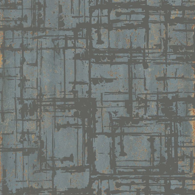 Lines Metal Verdigris nat R120X280