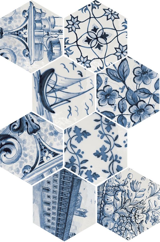 Hexatile Patchwork Lisboa 17,6x20,1