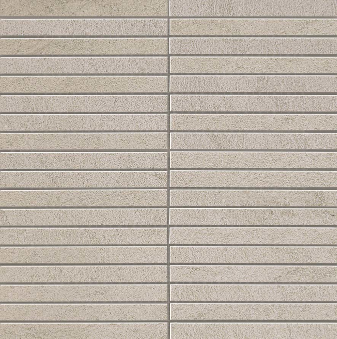 Clauzetto White Mosaico Bacchetta 30x30
