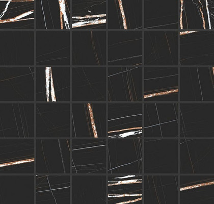 SAHARA NOIR MATTE MOSAICO 5X5
