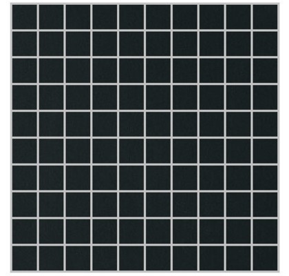 BLACK HGLO MOSAICO 3X3