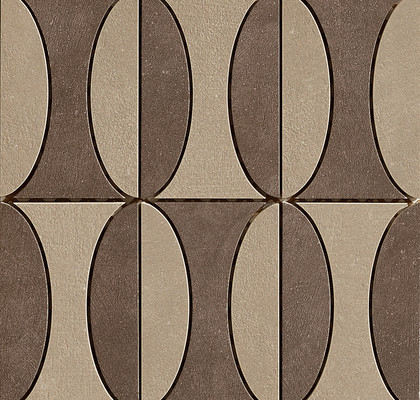 DECORO B MOKA/TAUPE 30X30