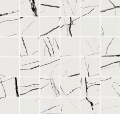 Mosaico 5x5 Scienic White Levigato 30x30