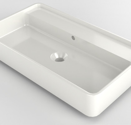 FLAMINIA MINIWASH Раковина на столешницу  75X42X13