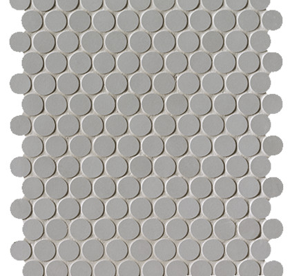 Grigio Round Mosaico Matt 29,5X32,5