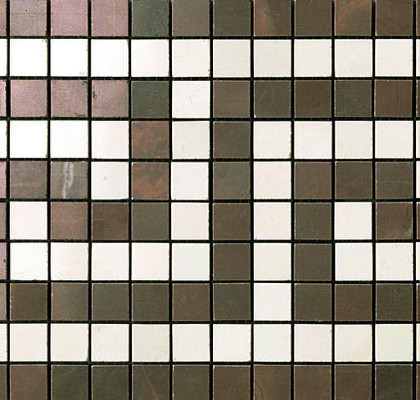 Bronze/Champagne Greca Mosaico 18,5x30