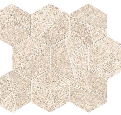 Ivory Mosaico Hex 25x28.5